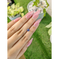 0.97 Ct. Blue Sapphire from Ceylon (Sri Lanka) Life Style