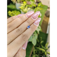 0.79 Ct. Blue Sapphire from Ceylon (Sri Lanka) Life Style