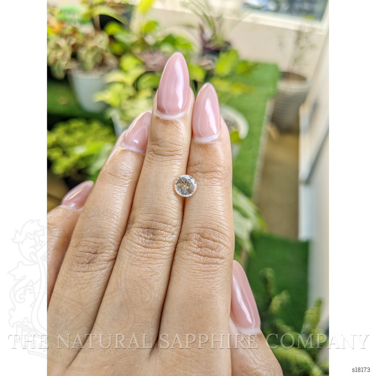 1.19 Ct. Peach Sapphire from Ceylon (Sri Lanka)