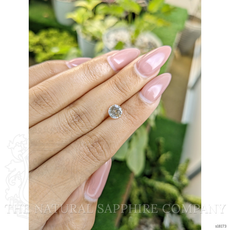 1.19 Ct. Peach Sapphire from Ceylon (Sri Lanka)