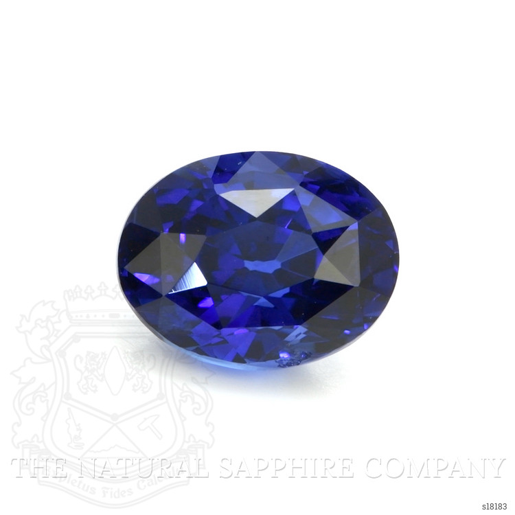 3.08 Ct. Blue Sapphire from Ceylon (Sri Lanka)