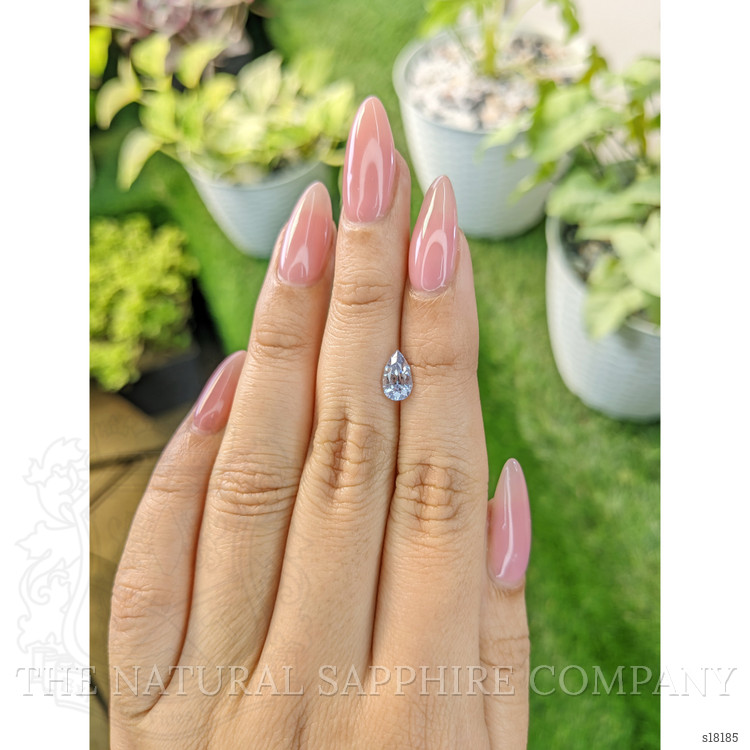 1.11 Ct. Blue Sapphire from Ceylon (Sri Lanka)