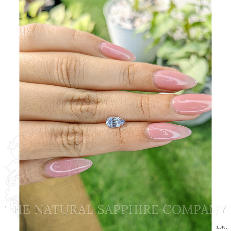 1.11 Ct. Blue Sapphire from Ceylon (Sri Lanka)