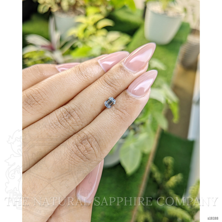 0.73 Ct. Blue Sapphire from Ceylon (Sri Lanka)