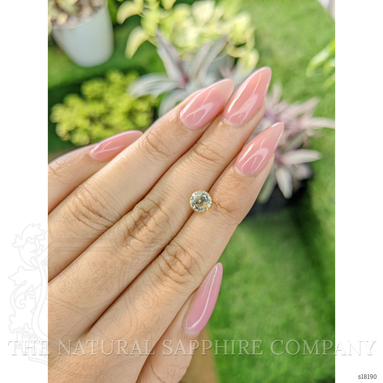 1.68 Ct. Bi Color Sapphire from Ceylon (Sri Lanka)