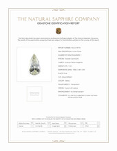 1.53 Ct. Yellow Sapphire from Ceylon (Sri Lanka) Scan Report