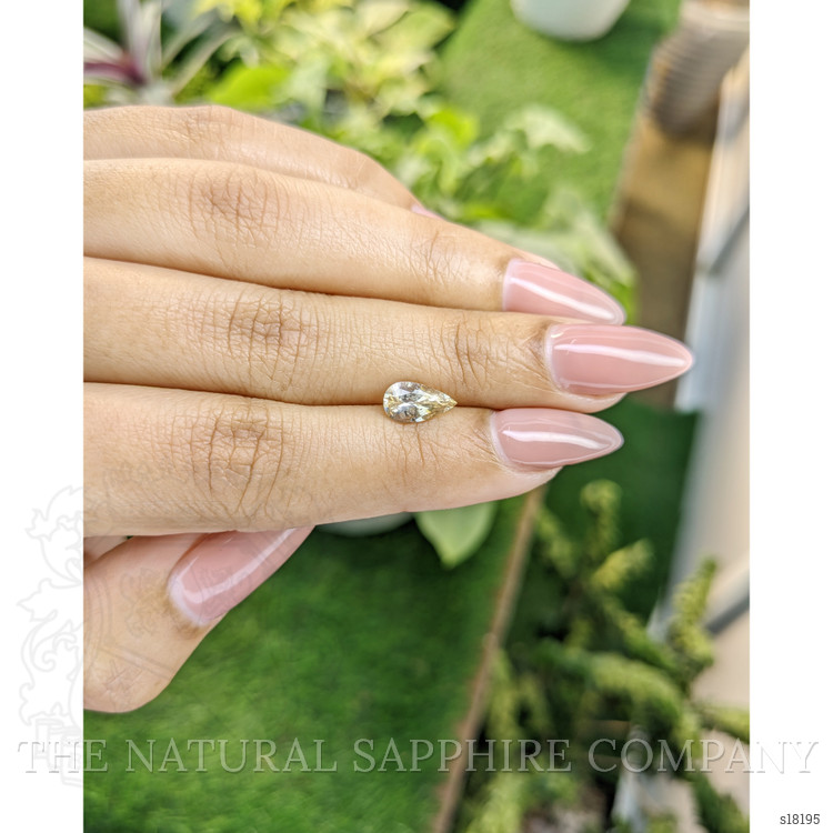 1.14 Ct. Bi Color Sapphire from Ceylon (Sri Lanka)