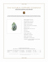 0.78 Ct. Yellowish Green Sapphire from Ceylon (Sri Lanka) Scan Report
