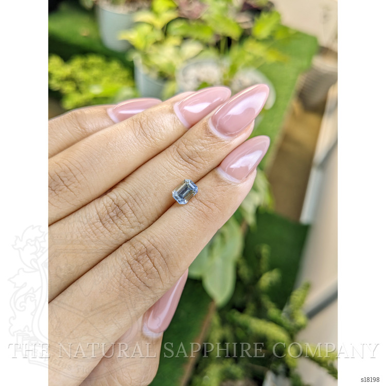 1.24 Ct. Bi Color Sapphire from Ceylon (Sri Lanka)