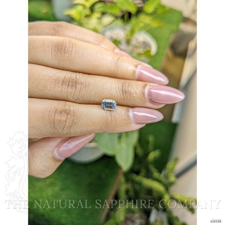 1.24 Ct. Bi Color Sapphire from Ceylon (Sri Lanka)