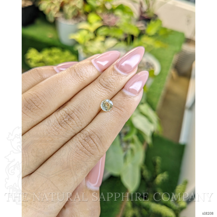 0.99 Ct. Yellow Sapphire from Ceylon (Sri Lanka)