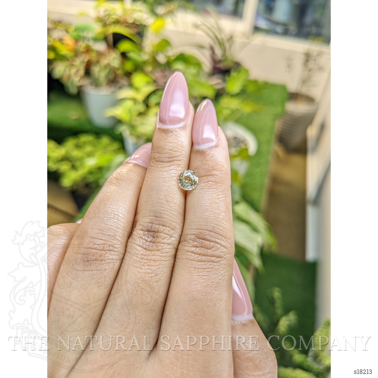 1.11 Ct. Yellow Sapphire from Ceylon (Sri Lanka)