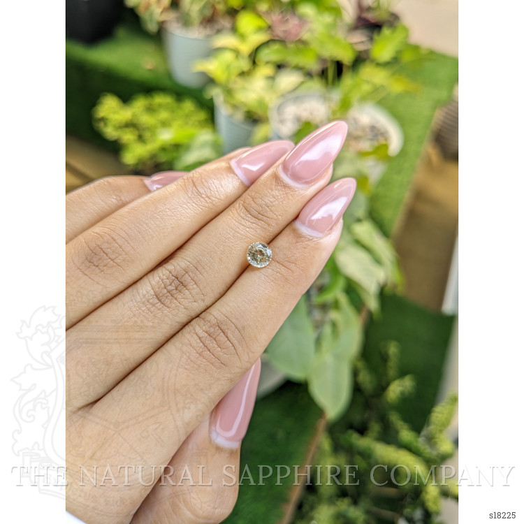 0.95 Ct. Yellow Sapphire from Ceylon (Sri Lanka)