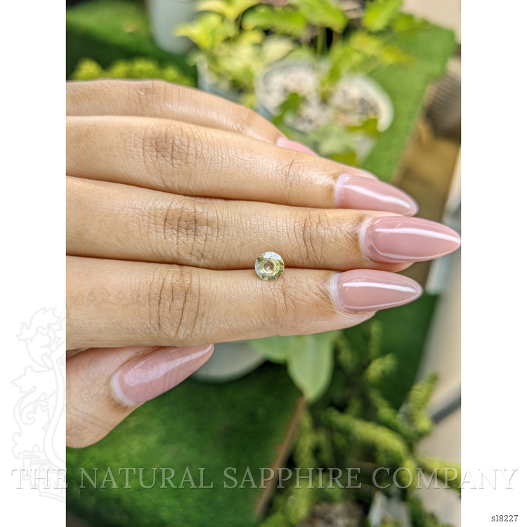 0.73 Ct. Yellow Sapphire from Ceylon (Sri Lanka)