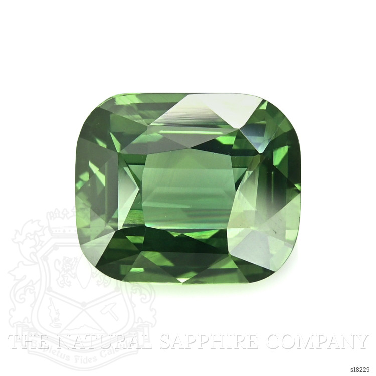 9.04 Ct. Green Sapphire from Africa
