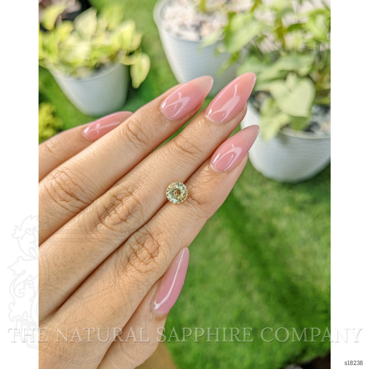 1.29 Ct. Yellow Sapphire from Ceylon (Sri Lanka)