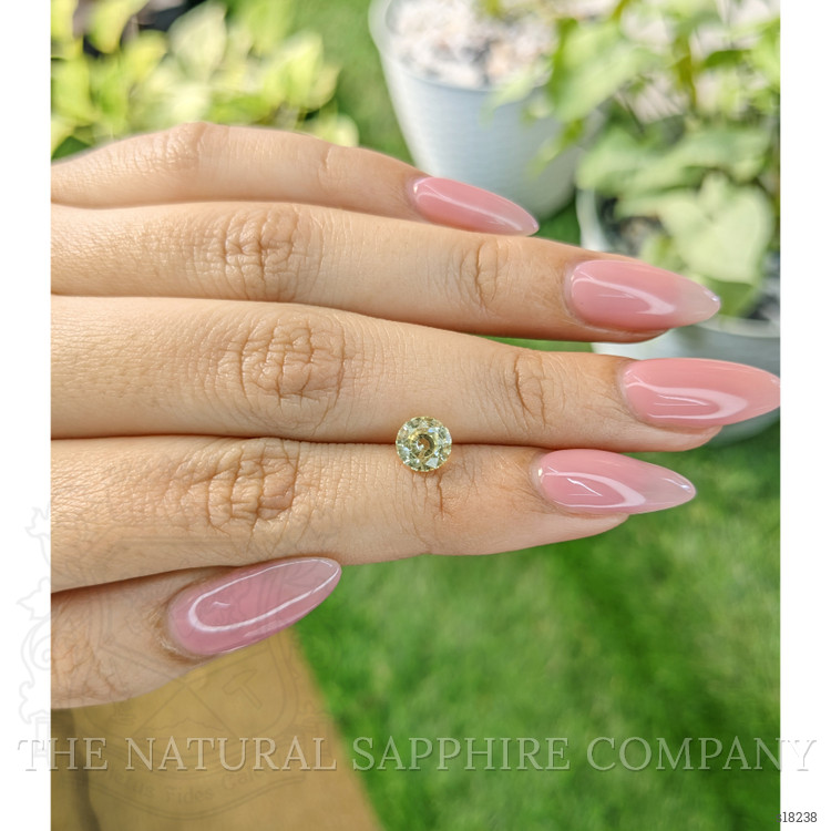 1.29 Ct. Yellow Sapphire from Ceylon (Sri Lanka)