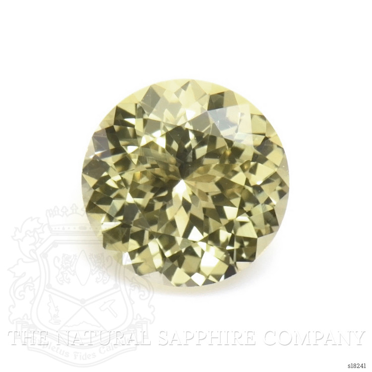 0.77 Ct. Yellow Sapphire from Ceylon (Sri Lanka)