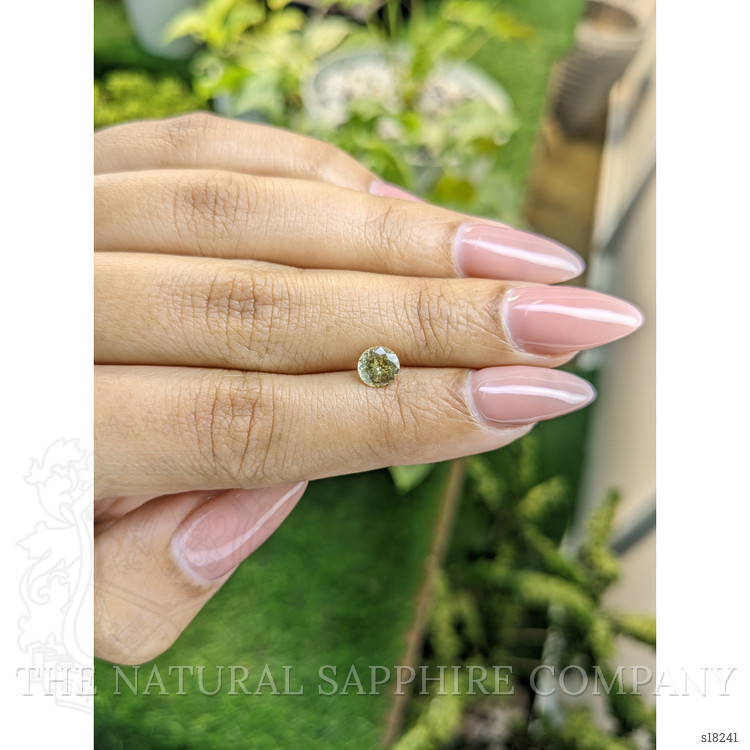 0.77 Ct. Yellow Sapphire from Ceylon (Sri Lanka)