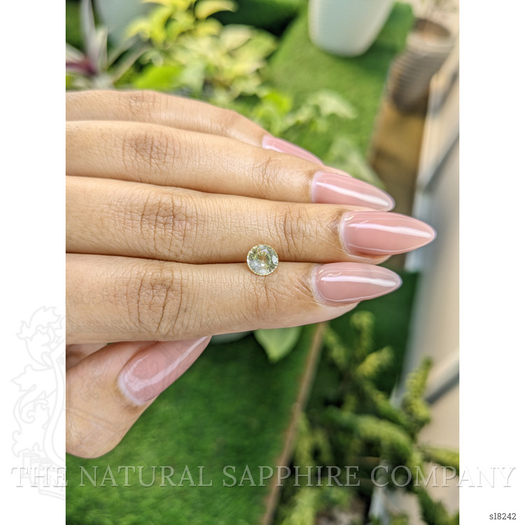 1.15 Ct. Yellow Sapphire from Ceylon (Sri Lanka)