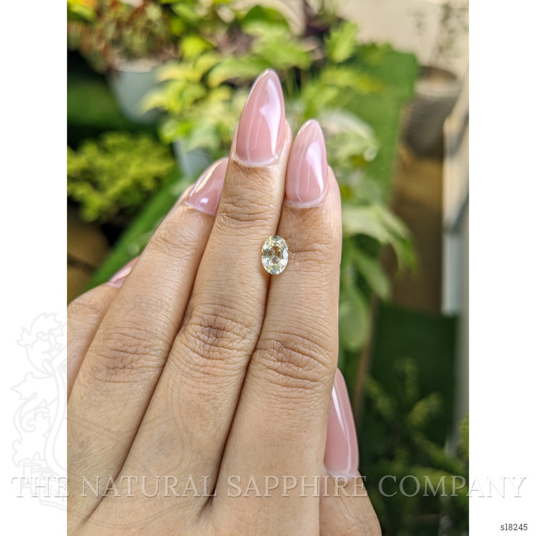 1.25 Ct. Yellow Sapphire from Ceylon (Sri Lanka)