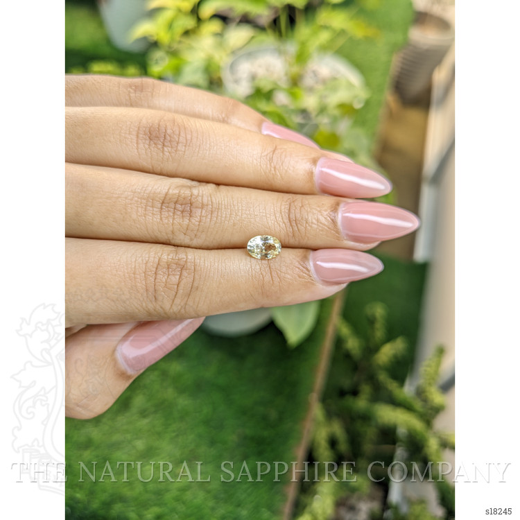 1.25 Ct. Yellow Sapphire from Ceylon (Sri Lanka)