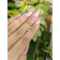 0.88 Ct. Yellow Sapphire from Ceylon (Sri Lanka) Life Style