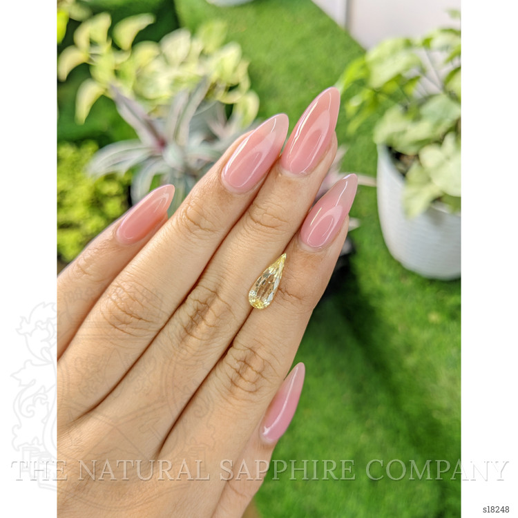 2.20 Ct. Yellow Sapphire from Ceylon (Sri Lanka)