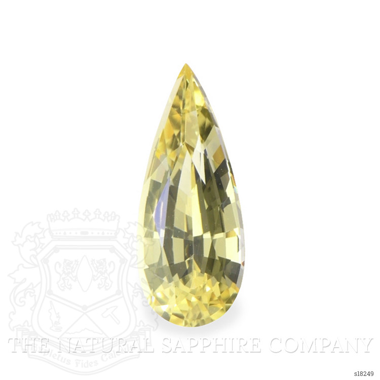 1.86 Ct. Yellow Sapphire from Ceylon (Sri Lanka)