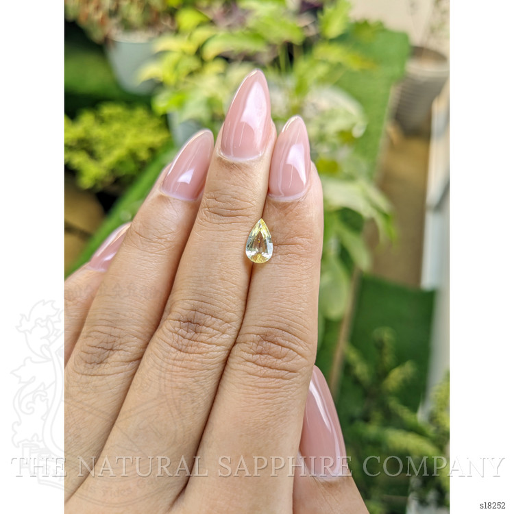 1.20 Ct. Yellow Sapphire from Ceylon (Sri Lanka)