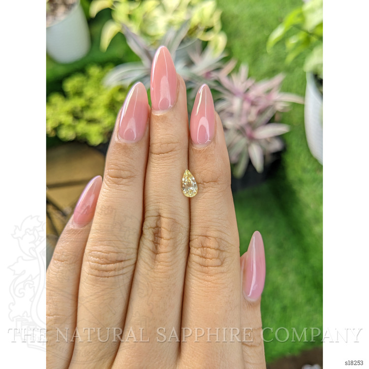 1.40 Ct. Yellow Sapphire from Ceylon (Sri Lanka)