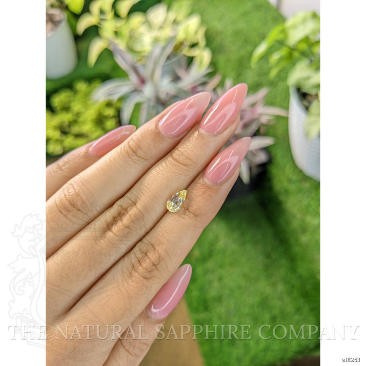 1.40 Ct. Yellow Sapphire from Ceylon (Sri Lanka)