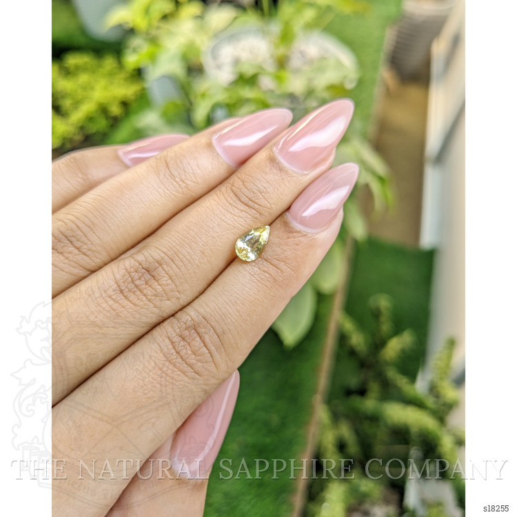 1.11 Ct. Yellow Sapphire from Ceylon (Sri Lanka)