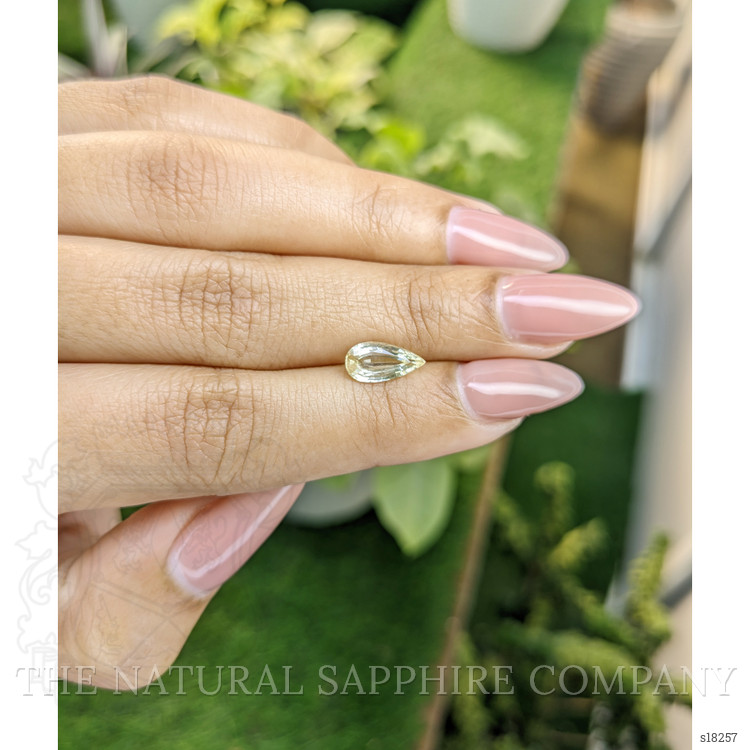 1.41 Ct. Yellow Sapphire from Ceylon (Sri Lanka)