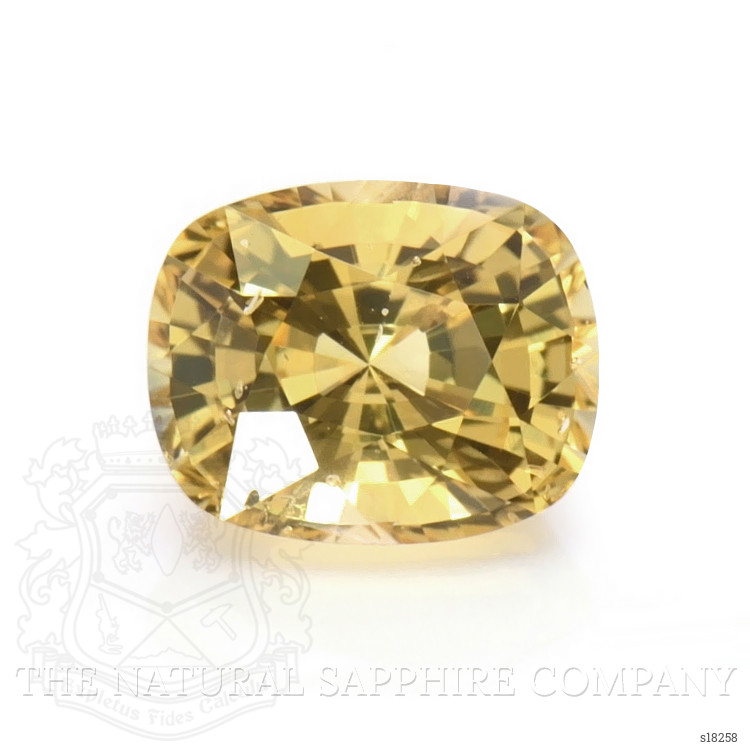 1.57 Ct. Yellow Sapphire from Ceylon (Sri Lanka)