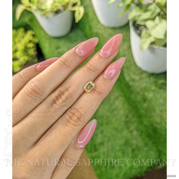 1.43 Ct. Yellow Sapphire from Ceylon (Sri Lanka)