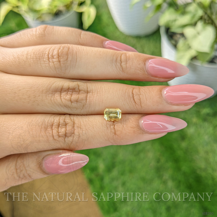 1.43 Ct. Yellow Sapphire from Ceylon (Sri Lanka)