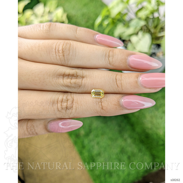 1.24 Ct. Yellow Sapphire from Ceylon (Sri Lanka)