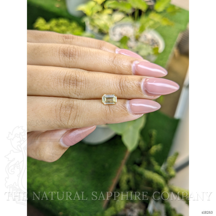 1.28 Ct. Yellow Sapphire from Ceylon (Sri Lanka)