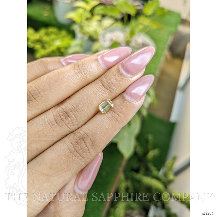 1.29 Ct. Yellow Sapphire from Ceylon (Sri Lanka)