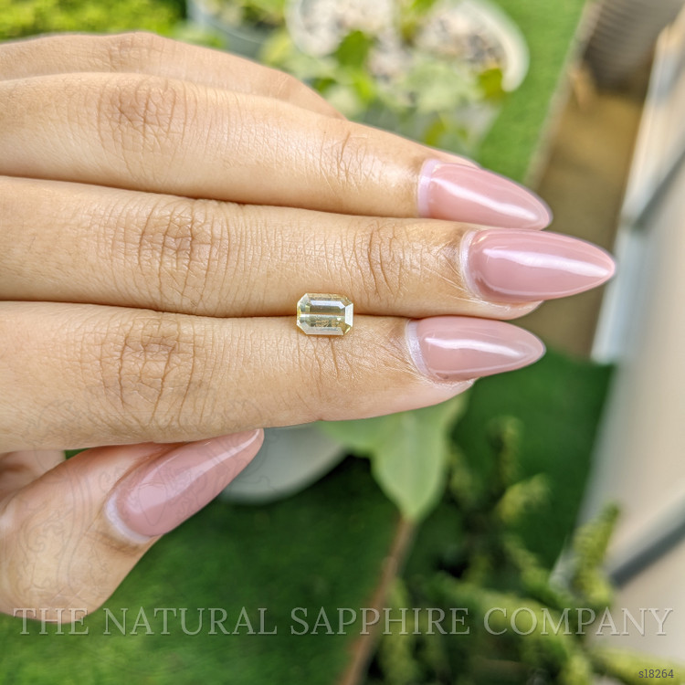 1.29 Ct. Yellow Sapphire from Ceylon (Sri Lanka)