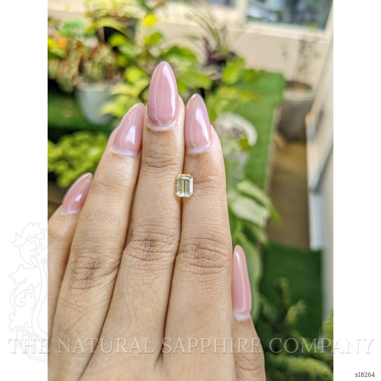 1.29 Ct. Yellow Sapphire from Ceylon (Sri Lanka)