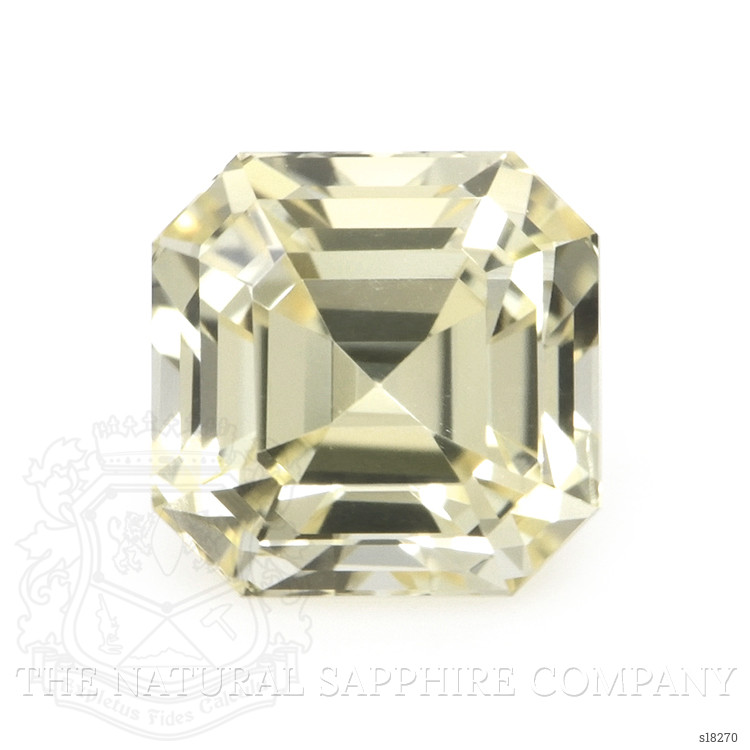 0.93 Ct. Yellow Sapphire from Ceylon (Sri Lanka)