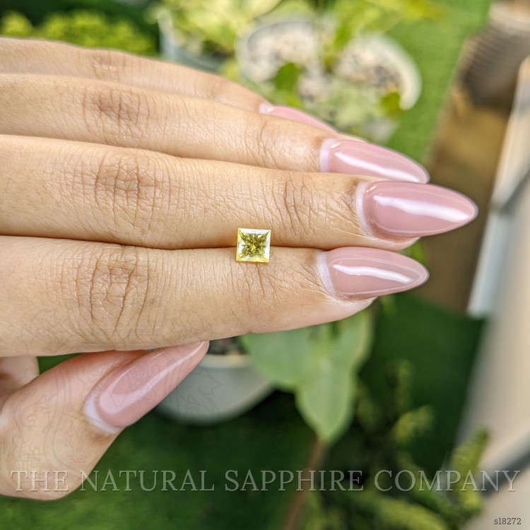 0.93 Ct. Yellow Sapphire from Ceylon (Sri Lanka)