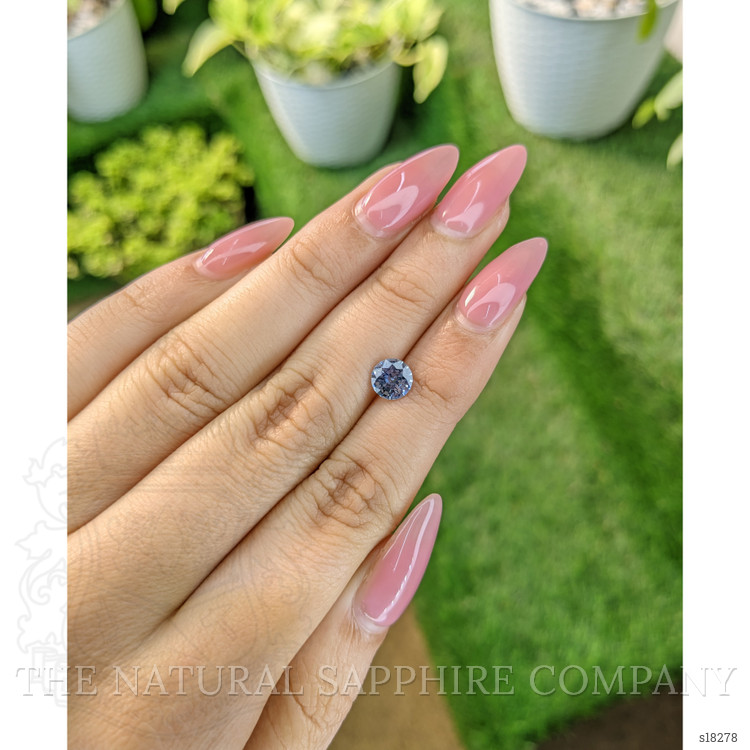 1.20 Ct. Blue Sapphire from Ceylon (Sri Lanka)