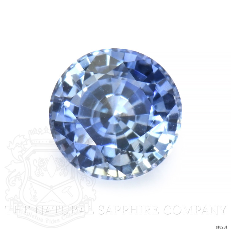 0.89 Ct. Blue Sapphire from Ceylon (Sri Lanka)