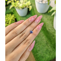 0.86 Ct. Blue Sapphire from Ceylon (Sri Lanka) Life Style