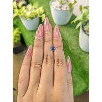 0.86 Ct. Blue Sapphire from Ceylon (Sri Lanka) Life Style