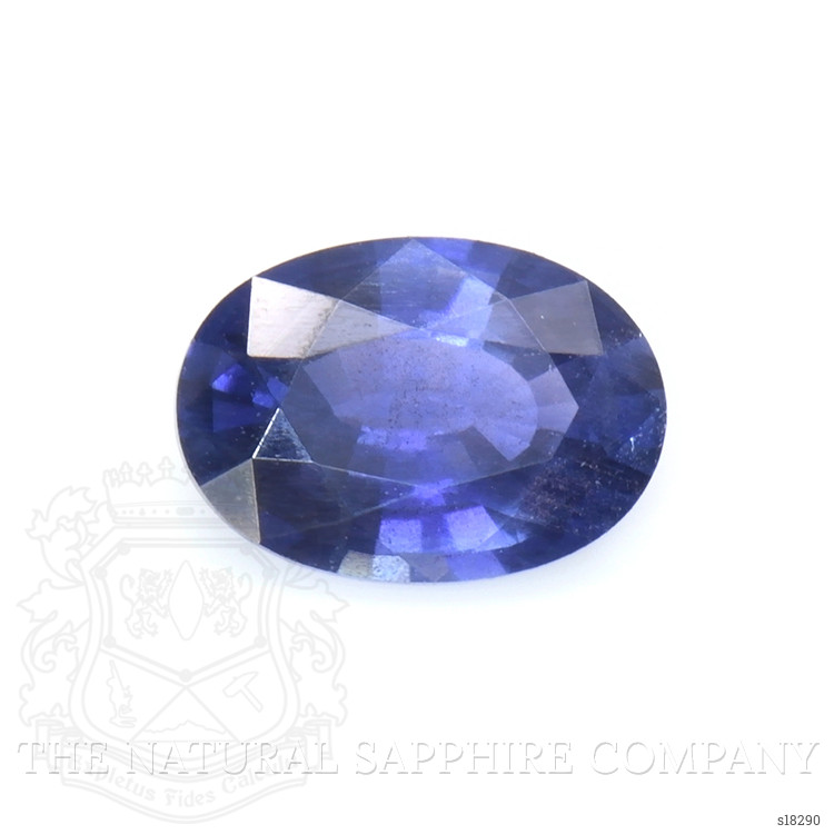 0.66 Ct. Blue Sapphire from Ceylon (Sri Lanka)