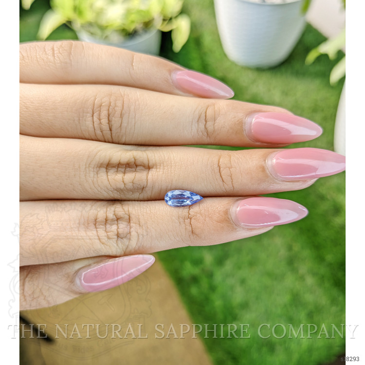 1.10 Ct. Blue Sapphire from Ceylon (Sri Lanka)